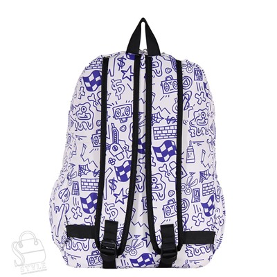 Рюкзак текстильный 5685PW blue Sikaile