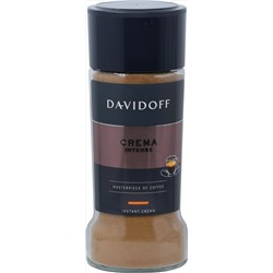 Davidoff. Crema Intense 90 гр. стекл.банка