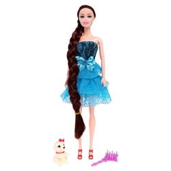 Кукла-модель шарнирная «Даша» в платье, МИКС 4389852