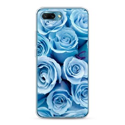 Силиконовый чехол Лазурные розы на Honor 10