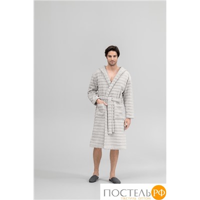 Togas ГАЛИО сер Халат L-XL(48-50), 100% хлопок, 400 г/м2