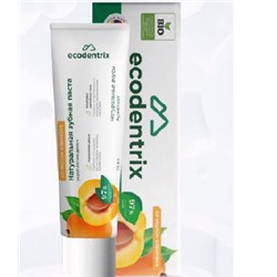 Паста Зубная Ecodentrix BIO ЗАЩИТА ОТ КАРИЕСА со вкусом ПЕРСИКА 75 мл