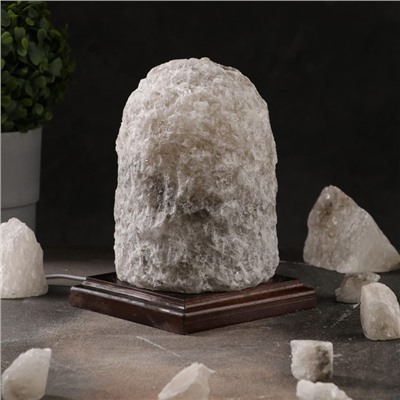 Соляная лампа "Гора большая", цельный кристалл, 15.5 см, 4-5 кг