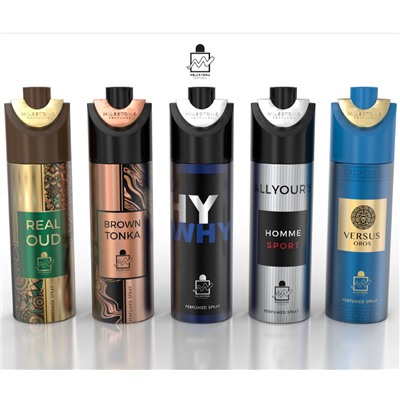 Дезодорант-спрей MILESTONE WHY (Y By Yves Saint Laurent) WOMEN Perfumed Deodorant Парфюмированный для женщин, 200 мл