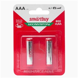 Аккумулятор AAA Smart Buy Ni-MH (800 mAh) (2-BL) (24/240)