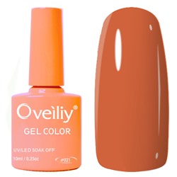 Oveiliy, Gel Color #021, 10ml