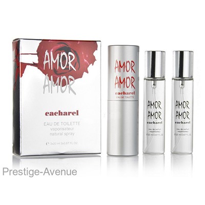 Cacharel - Туалетная вода Amor Amor 3х20 ml (w)