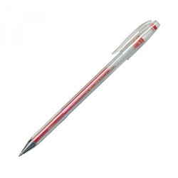 Ручка гелевая "Crown" 0.5мм красная HJR-500B Crown