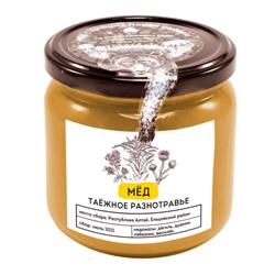 Мёд таёжное разнотравье / Cedar Immuno / 500 г / Сибирский кедр