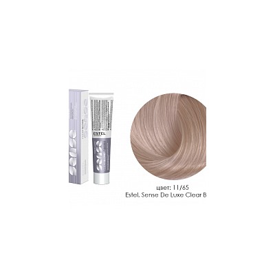 Estel, Sense De Luxe Clear Blond - полуперманент. крем-краска (11/65 Оч.св.блонд фиолет-красный), 60