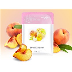 Увлажняющая тканевая маска с Персиком Peach Colorful and Moisturizing (0959), 30 ml