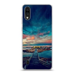 Силиконовый чехол Восход 1 на ZTE Blade A51 lite