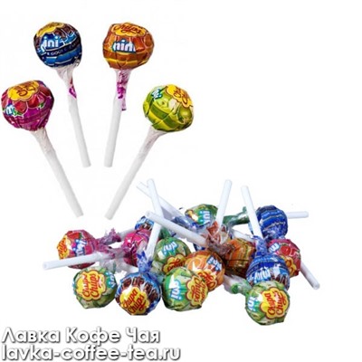 Chupa Chups Мини ассорти 6 г*100 шт, шоубокс