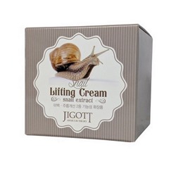 Jigott Подтягивающий крем с экстрактом слизи улитки / Snail Lifting Cream, 70 мл