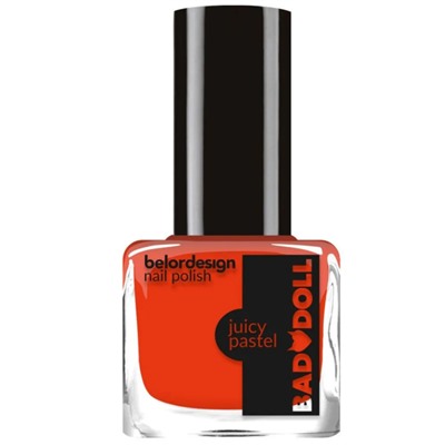 Belor Design One minute gel  Лак для ногтей BAD DOLL 303