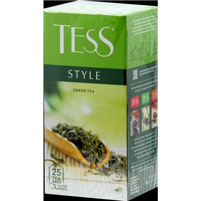 TESS. Classic Collection. STYLE (зеленый) карт.пачка, 25 пак.