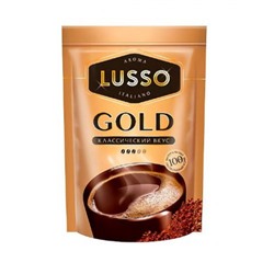 «LUSSO», кофе Gold, растворимый, 75 гр. KDV