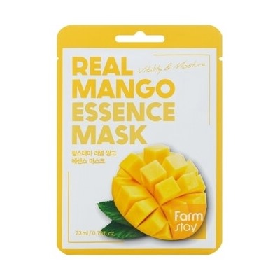 Маска для лица с экстрактом манго Real Mango Essence Mask Farmstay