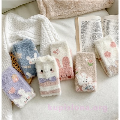 Шерстяные носки «Cute rabbit»