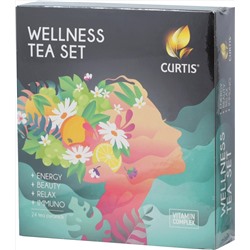 CURTIS. 8 марта. Wellness Tea Set карт.упаковка, 24 пак.