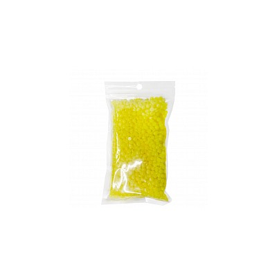 Lilu, воск полимерный в гранулах в пакете (04 Mango полупрозрачный), 100 гр