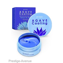 Гидрогелевые патчи под глаза Petitfee Agave Cooling Hydrogel Face Mask 60шт