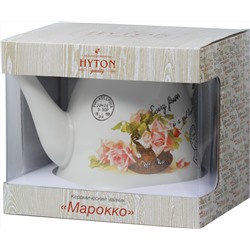 HYTON. Керамика. Чайник Марокко 80 гр. чайница керам.