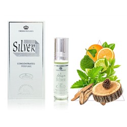 Al Rehab масляные духи Silver, 6 ml (Мужской)