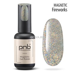 PNB, Magnetic Gel Polish - магнитный гель-лак "Фейерверк", 8 мл