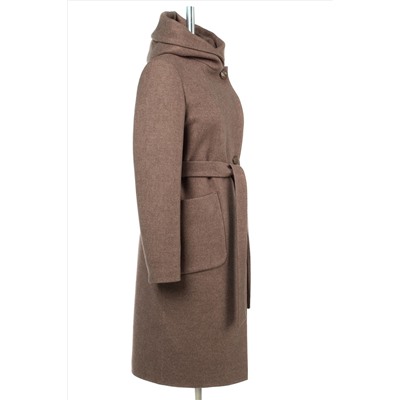 01-10918 Пальто женское демисезонное (пояс)