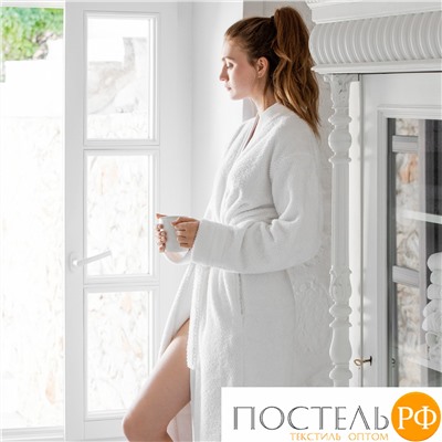 Togas МИЭЛЬ махровый халат XL бел,1пр.,400 гр/м2,100%чесаный хл.