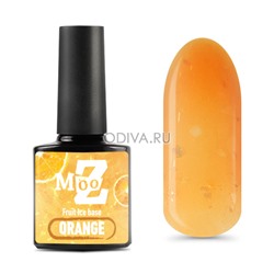 Mooz, Fruit Ice base - цветная камуфлирующая база (Orange), 9 мл