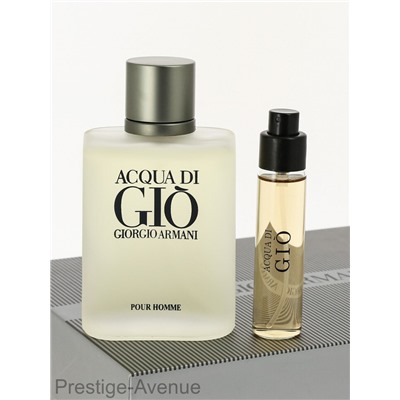 Парфюмированный набор A Plus Giorgio Armani Acqua Di Gio for man 100 ml + тестер 20 ml