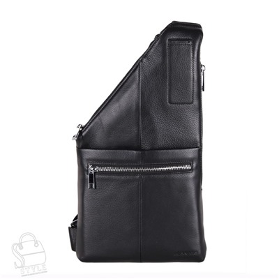 Рюкзак мужской кожаный 2096BSH black Heanbag