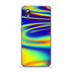 Силиконовый чехол Holographic texture на ZTE Blade L8