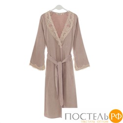 1013G10019116L Халат женский Soft cotton DESTAN лиловый L