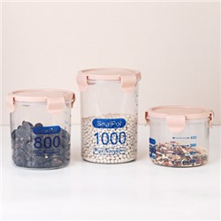 Контейнер для хранения продуктов 500 мл пластик / 2933-5 /уп 210/d=9 см h=8