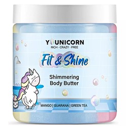 Моделирующий крем-баттер для тела с шиммером Fit & Shine, 250 мл