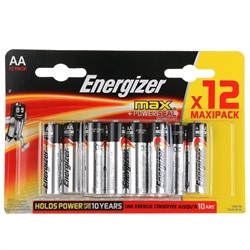 Батарейка ENERGIZER Industrial/MAX АА 1.5V/LR06 (12 шт.) (Щелочной элемент питания)