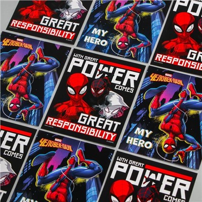 Открытка "Power", Человек-паук