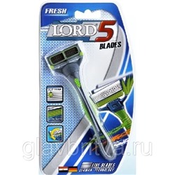 Станок для бритья LORD-5 Fresh с 5 лезвиями (+1 кассета)