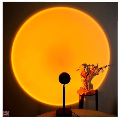 Декоративная лампа Sunset Lamp 4 colour