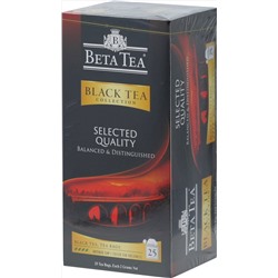 BETA TEA. Selected quality 50 гр. карт.пачка, 25 пак.