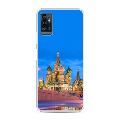 Силиконовый чехол Москва 3 на ZTE Blade A71