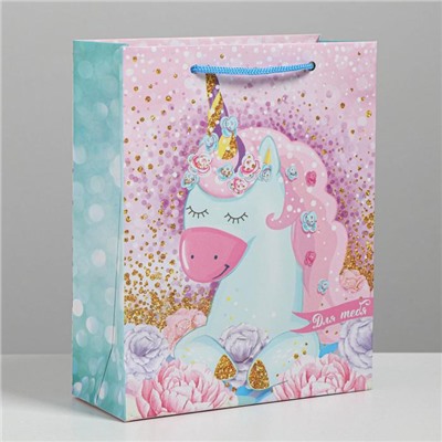 Пакет ламинированный вертикальный «Розовые мечты», MS 18 × 23 × 8 см