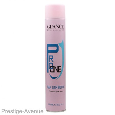 Лак для волос Glance Professional Pro One Сильная фиксация 750 ml