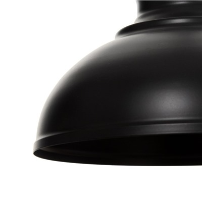 Светильник 1250/1BK E27 40Вт черный 30х30х24-124 см