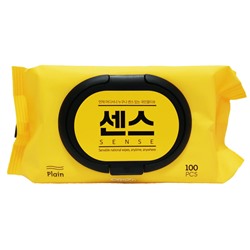 Влажные салфетки для лица и тела Herbal Honey Sense SecretDay (100 шт.), Корея Акция