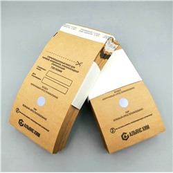 Крафт-пакеты для стерилизации инструментов коричневые, 75х150 мм, 100 шт.