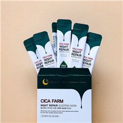 Ночная маска FarmStay Cica Farm 4ml
